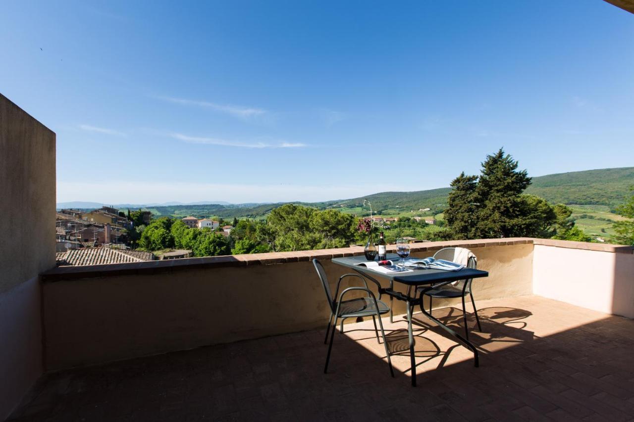 Appartamento San Gimignano Town Garden Esterno foto